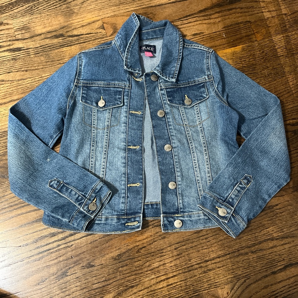 The Children's Place Denim Blue Jean Jacket